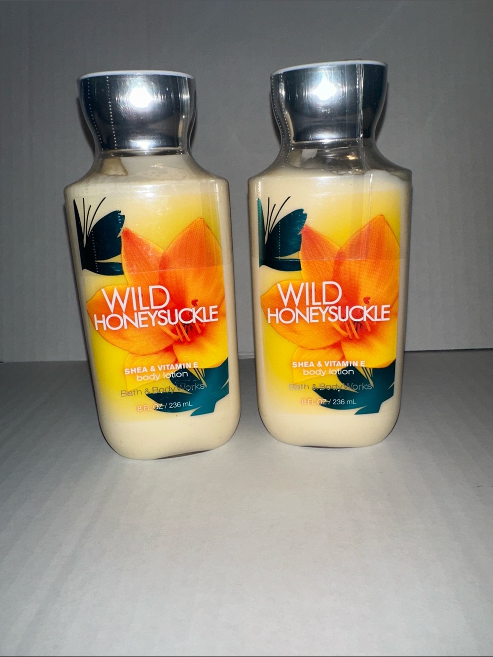 Bath & Body Works Wild Honeysuckle Body Lotion - Yellow & Orange